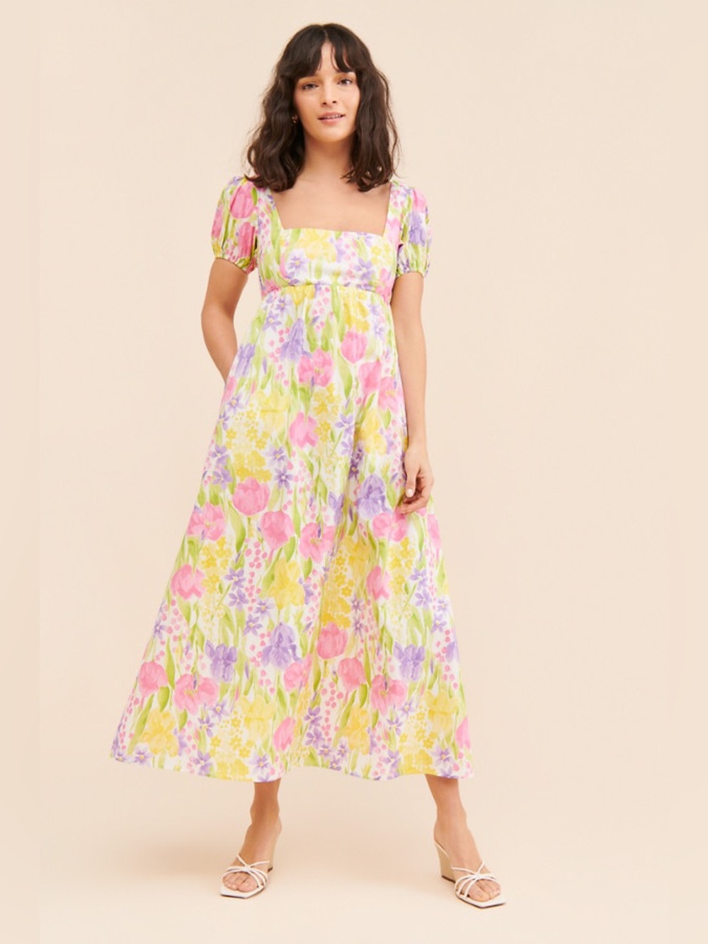 Show me your Mumu Smitten Midi Dress Floral